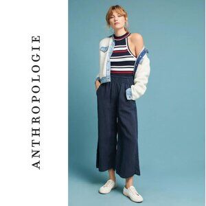 ANTHROPOLOGIE Maeve Striped Sweater Tank M